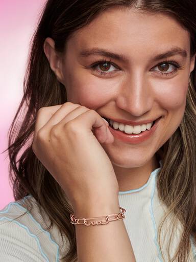 Pandora ME Styling Wort-Link Peace
