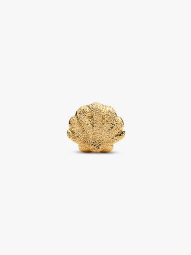 Strukturierte Muschel Mini-Charm