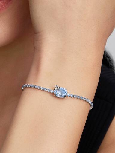 Bridgerton Biene Tennisarmband mit Schiebeverschluss