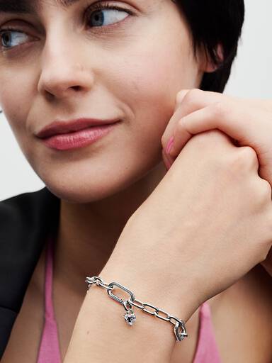 Pandora ME Schlüsselloch Herz Mini-Charm-Anhänger