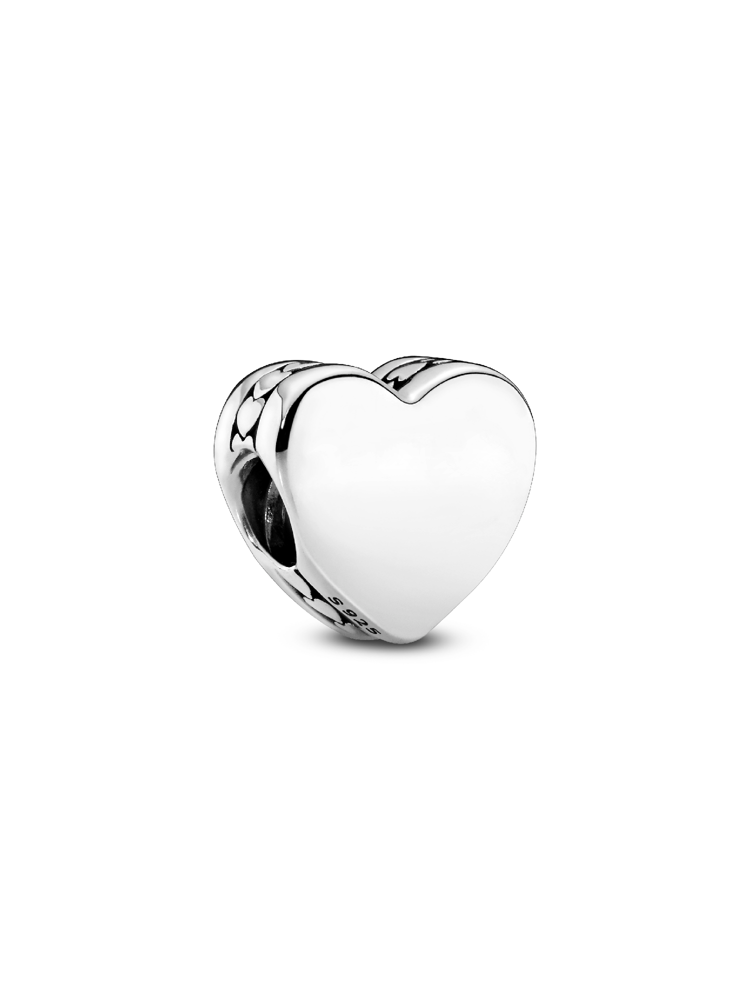 Gravierbares Herz Charm