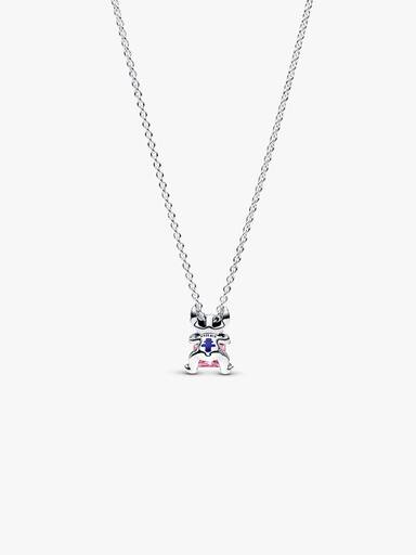 Disney Stitch Rosafarbene Collier-Halskette