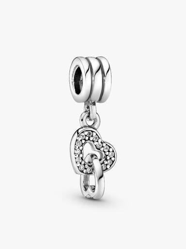 Verschlungene Herzen Armbandset