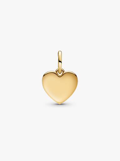 Gravierbarer Love-Herz Charm-Anhänger