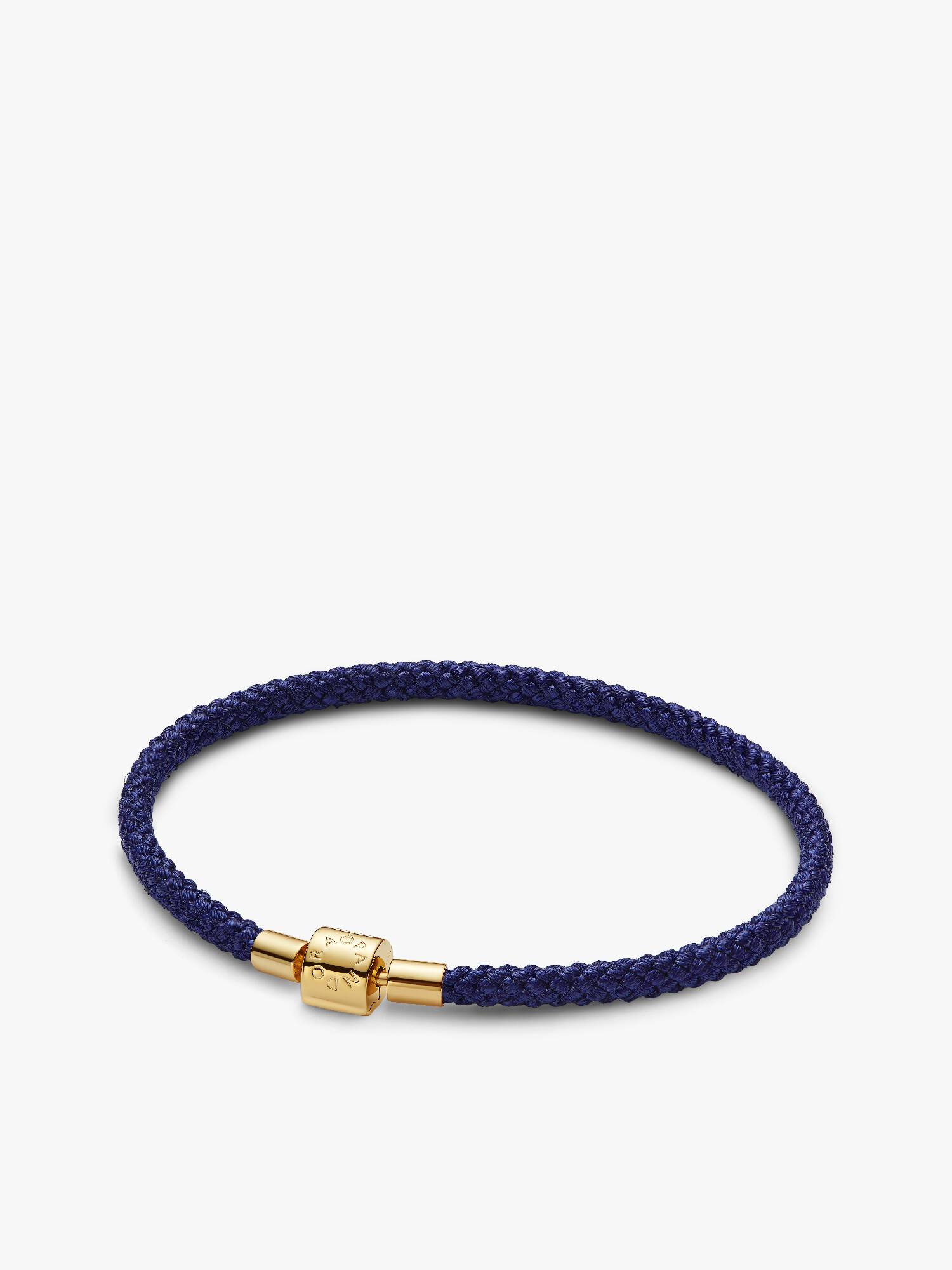 Schimmerndes Blaues Kordel-Armband