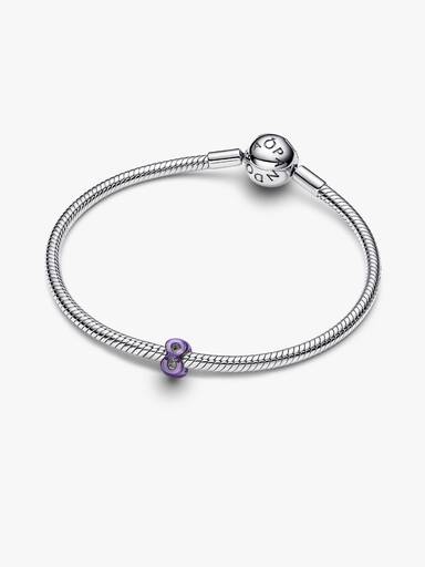 Violettes Unendlichkeits-Mini-Charm