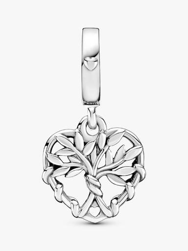 Herz Familienstammbaum Charm-Anhänger