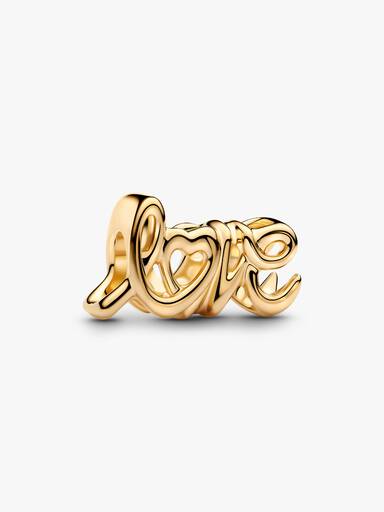 Handgeschriebene Liebe Charm