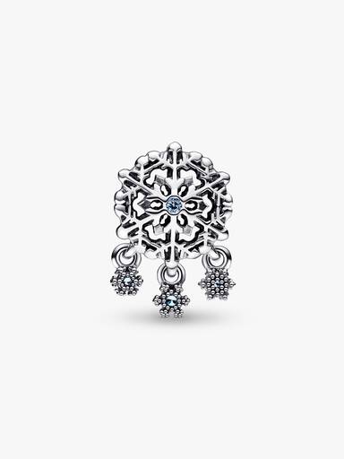 Eisige Schneeflocke Charm