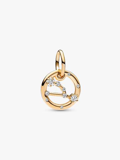 Sternzeichen Stier Charm-Anhänger