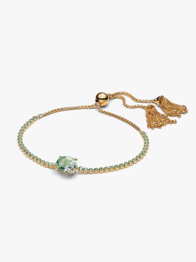 Bridgerton Schmetterling Schiebeverschluss Tennisarmband