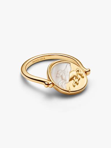 Pegasus Wendbarer Medaillon-Ring