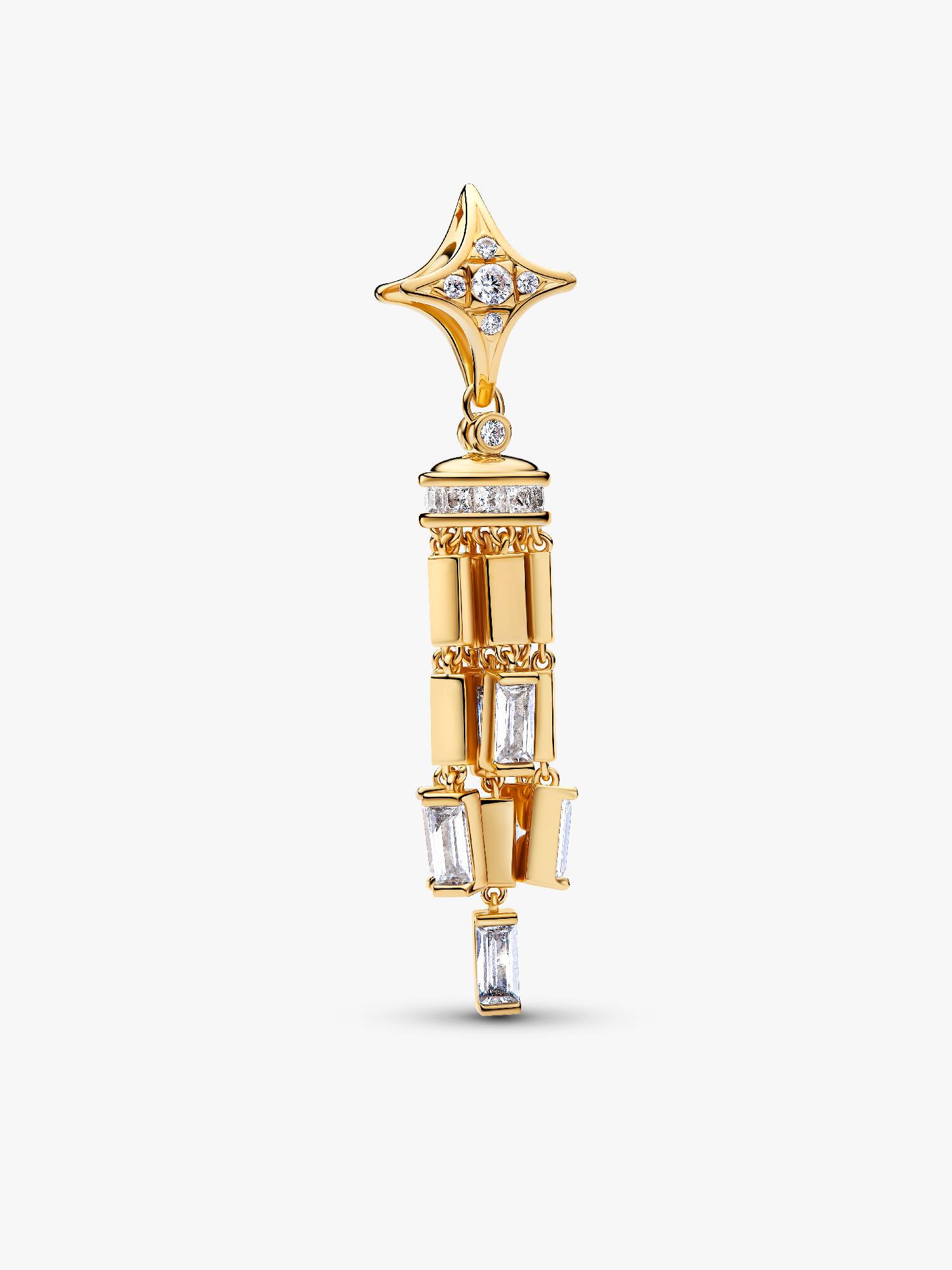 Sternschnuppe Charm-Anhänger