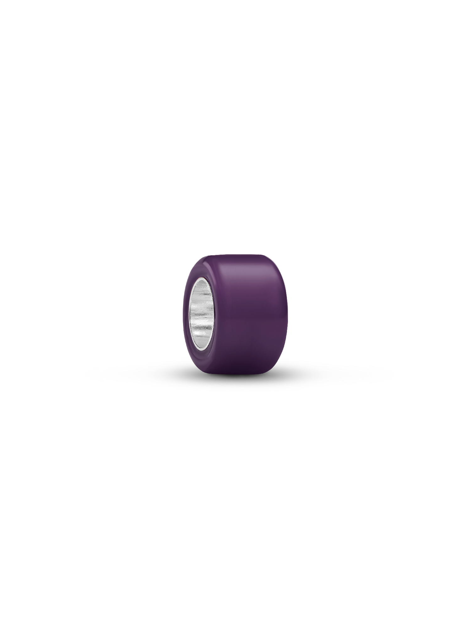 Violettes Murano-Glas Mini-Charm