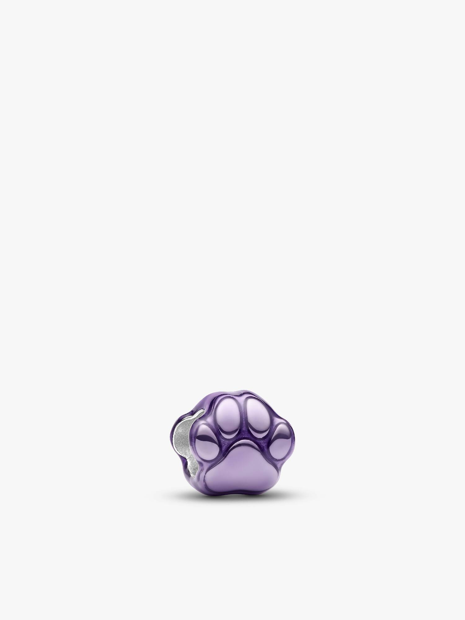 Violette Pfote Mini-Charm