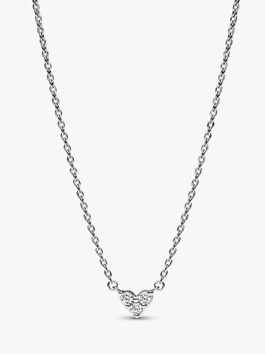 Drei Sterne Herz Collier-Halskette