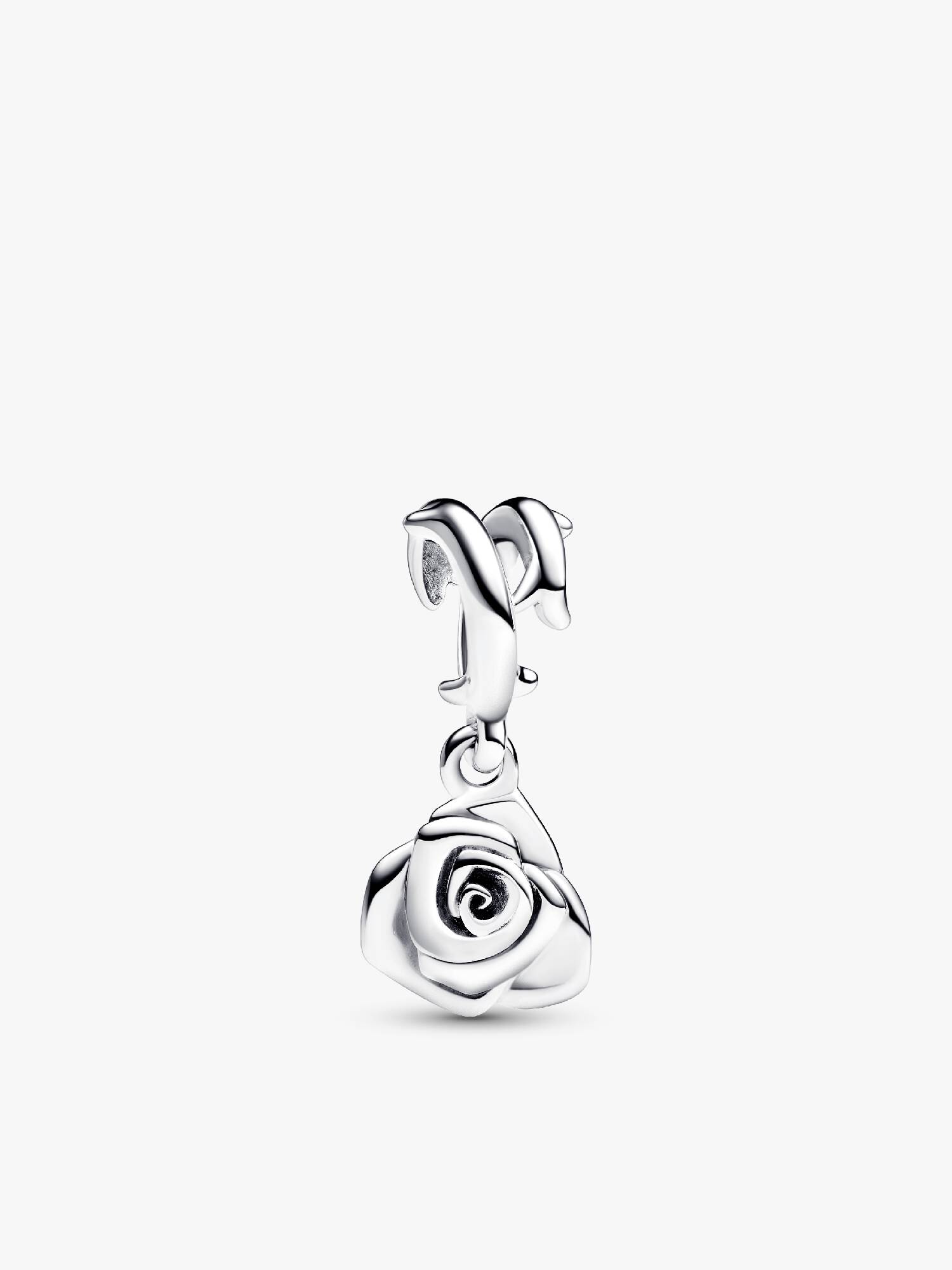 Blühende Rosen Charm-Anhänger