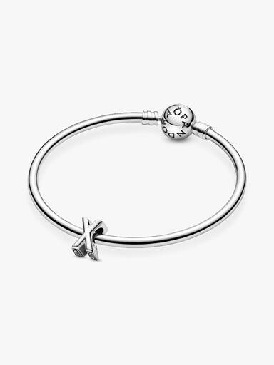 Buchstabe X Alphabet-Charm