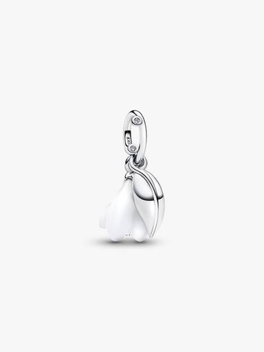 Schneeglöckchen Charm-Anhänger