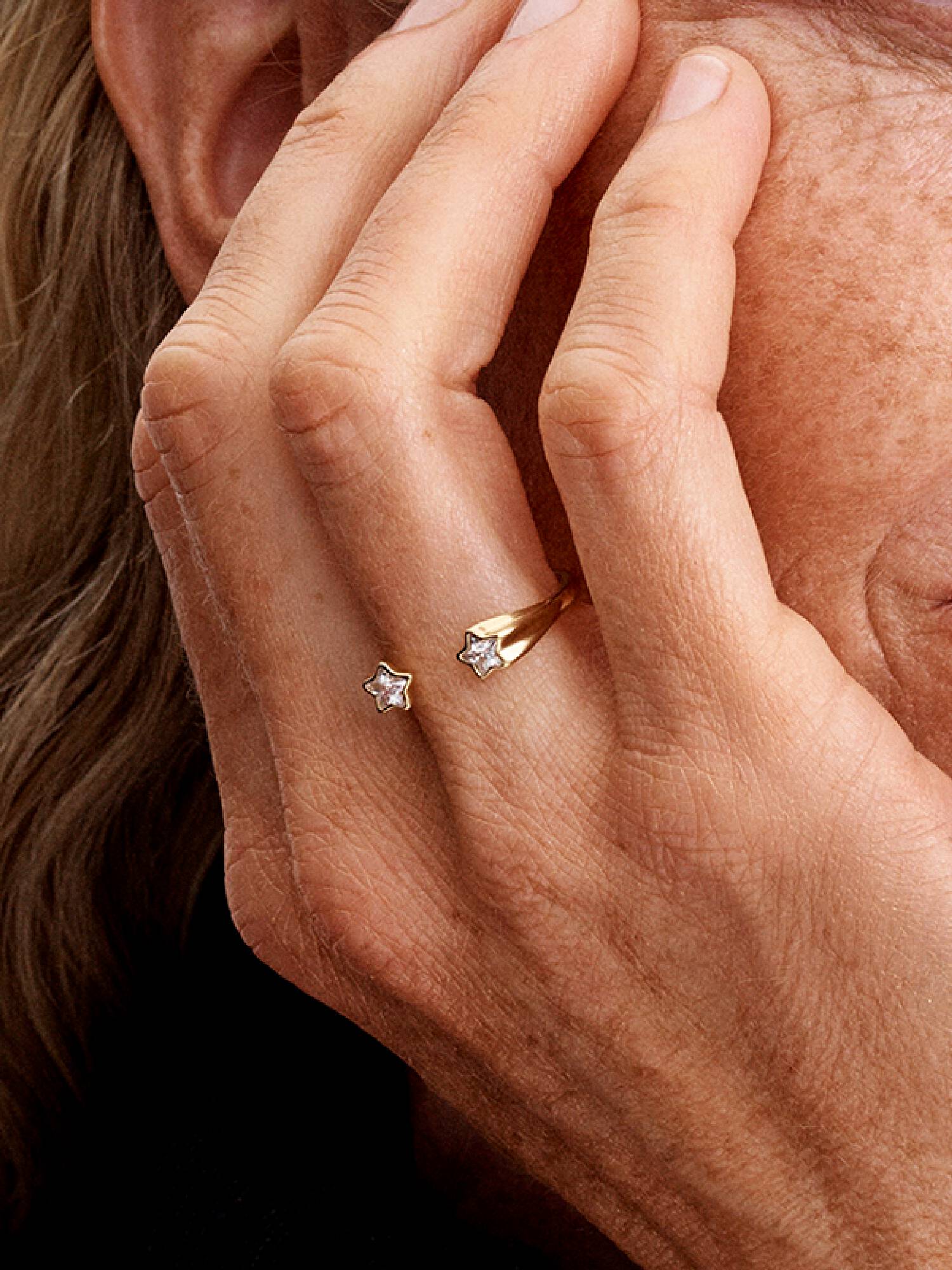 Sternschnuppen Offener Ring