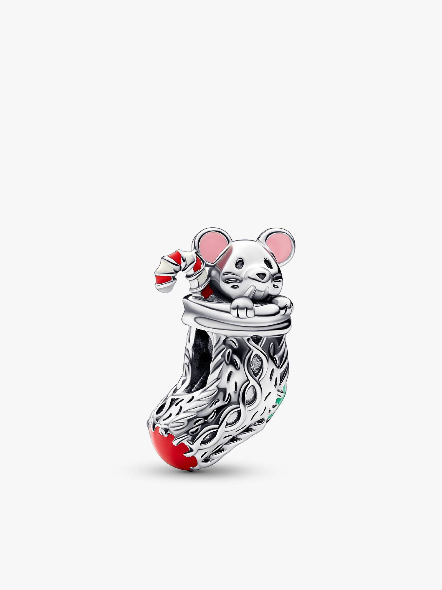 Festliches Maus & Weihnachtsstrumpf Charm