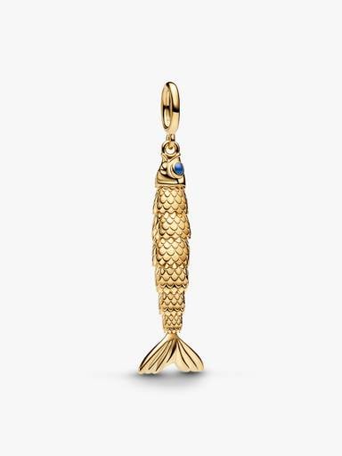 Beweglicher Fisch Charm-Anhänger