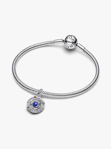Drehende Armillarsphäre Charm-Anhänger