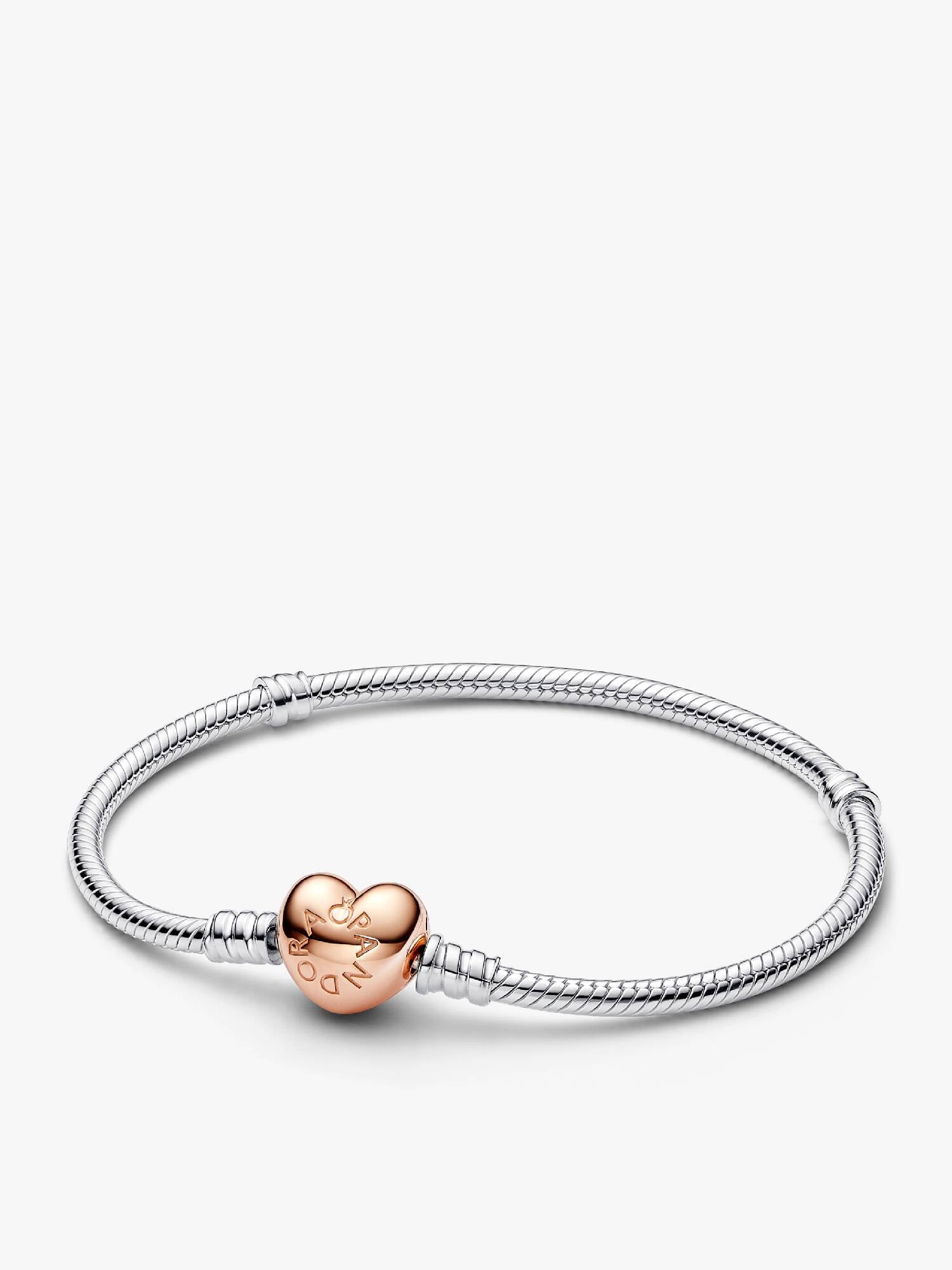 Moments Herz und Schlangen-Gliederarmband