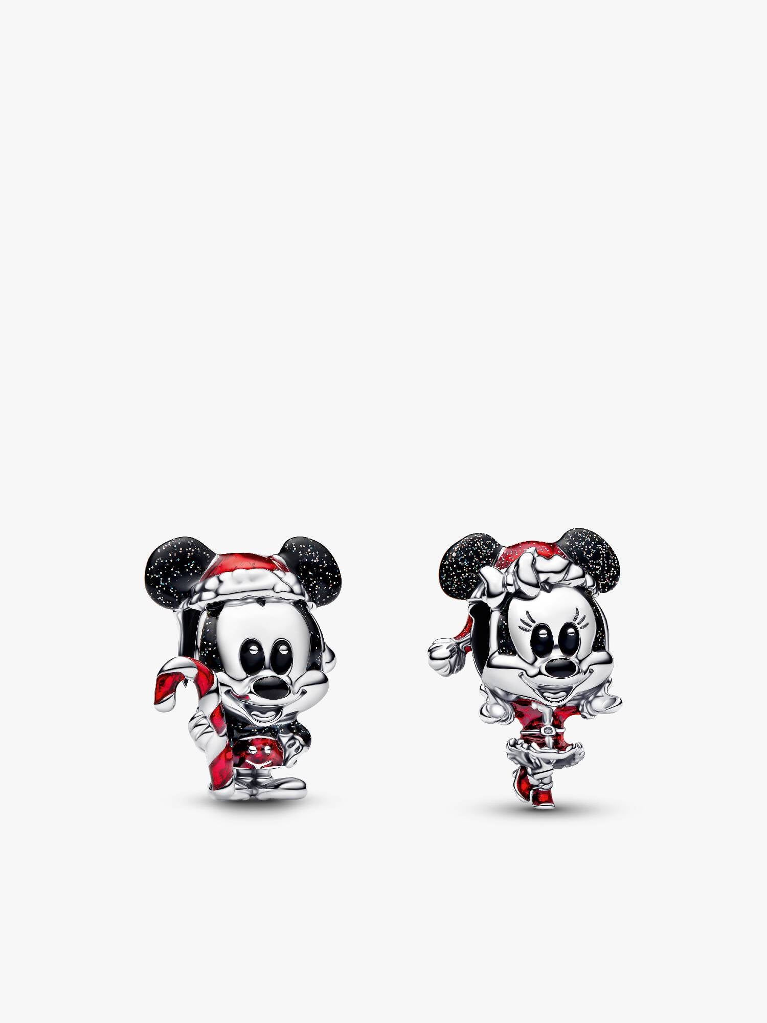 Disney Mickey and Minnie Weihnachten Charm Duo