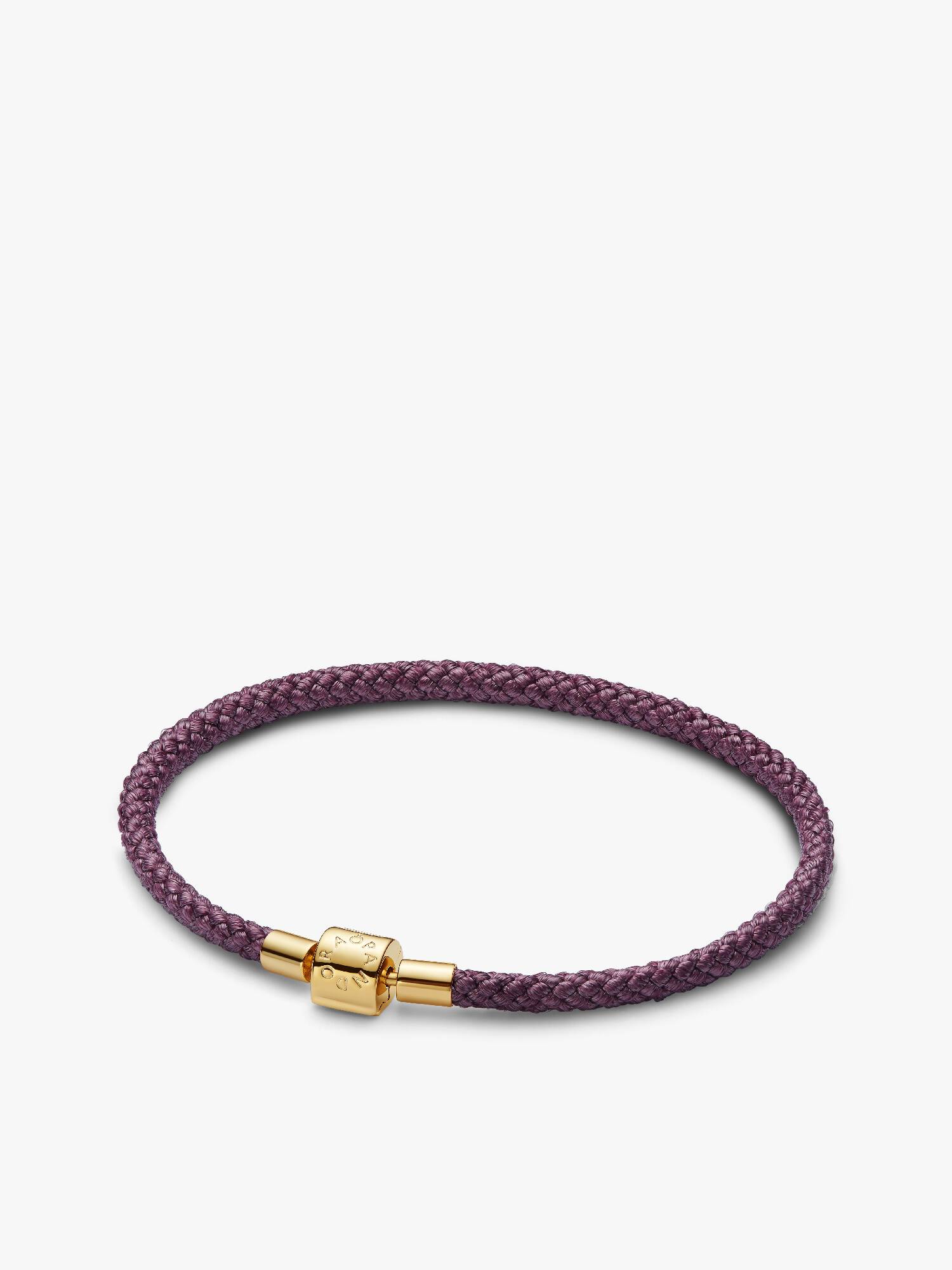 Schimmerndes Lilafarbenes Kordel-Armband