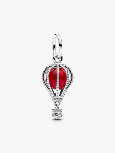 Heißluftballon Murano-Glas Charm-Anhänger
