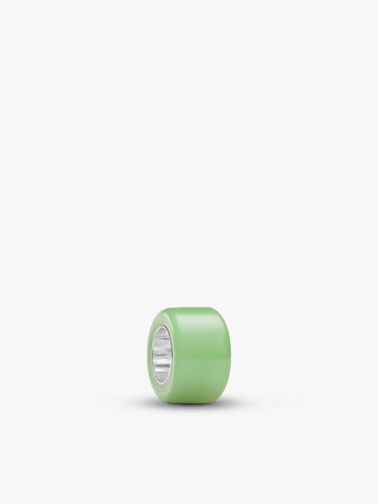 Grüner Murano-Glas Mini-Charm