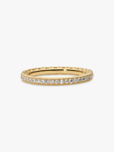 Funkeln und Herzen Ring
