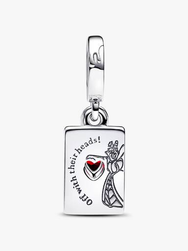Disney Villains Herzkönigin Doppelter Charm-Anhänger