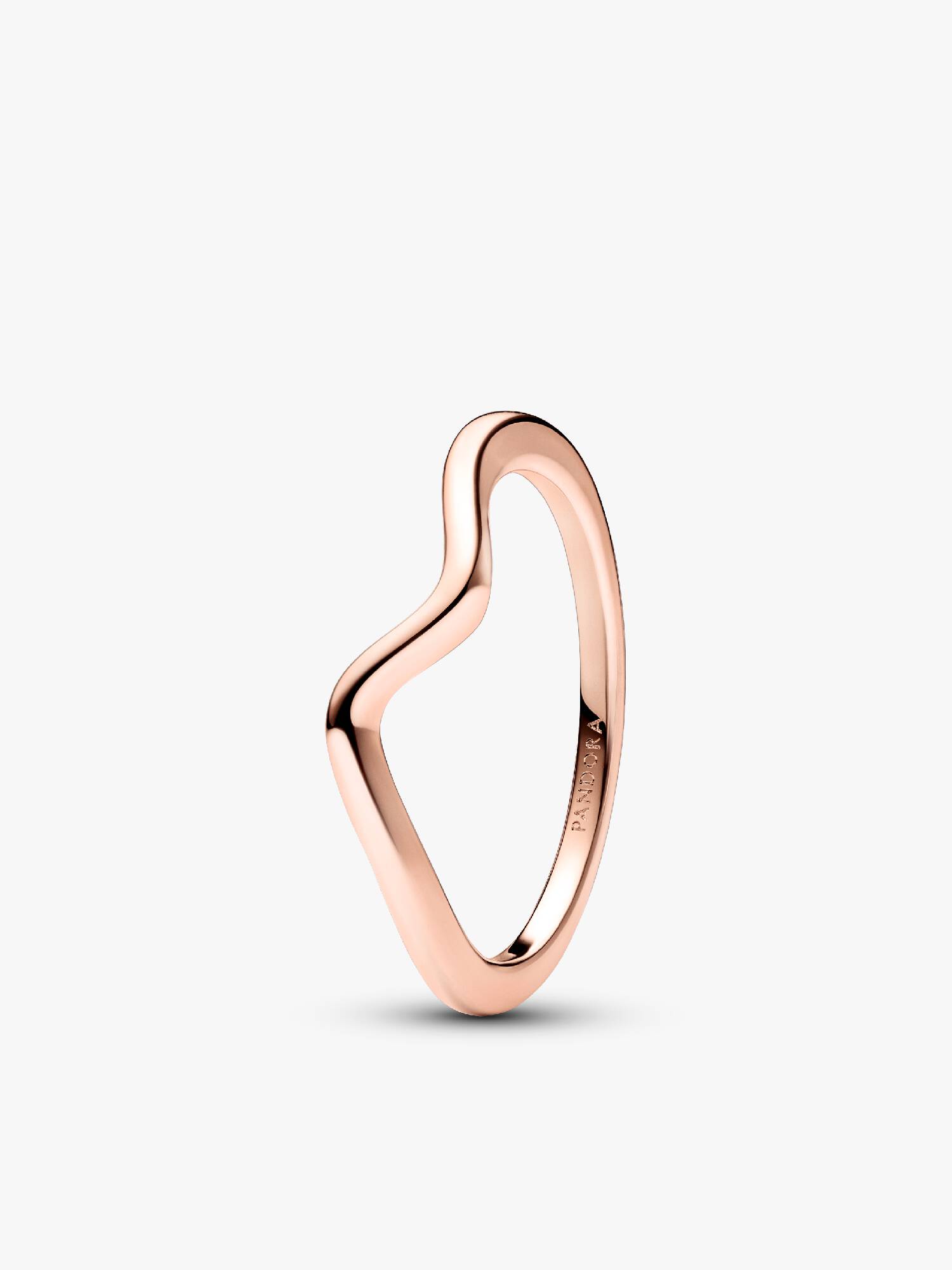 Polierte Welle Ring