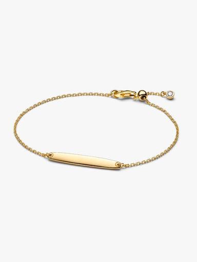 Gravierbares Stab Kettenarmband