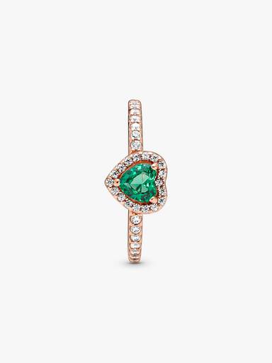 Funkelndes Erhabenes Herz Ring
